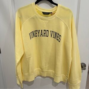 Vineyard Vines Yellow Crewneck